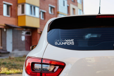 GC Wavejumpers Window decal